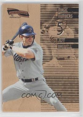 1996 Pinnacle Aficionado - Magic Numbers #5 - Jeff Bagwell