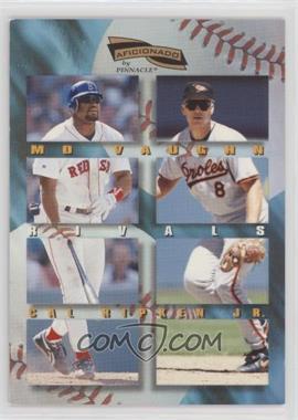 1996 Pinnacle Aficionado - Rivals #12 - Mo Vaughn, Cal Ripken Jr.