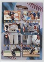 Barry Bonds, Mike Piazza [EX to NM]