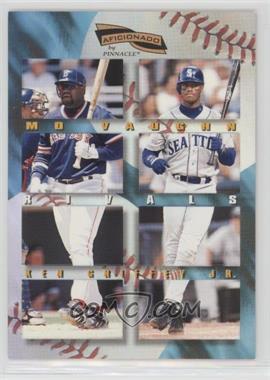 1996 Pinnacle Aficionado - Rivals #4 - Mo Vaughn, Ken Griffey Jr.