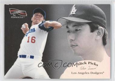 1996 Pinnacle Aficionado - Slick Picks #11 - Hideo Nomo