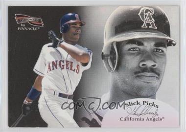 1996 Pinnacle Aficionado - Slick Picks #31 - Garret Anderson