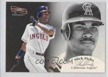 1996 Pinnacle Aficionado - Slick Picks #31 - Garret Anderson