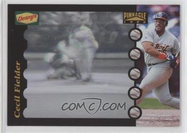 1996 Pinnacle Denny's Instant Replay Full Motion Holograms - [Base] #18 - Cecil Fielder [Noted]