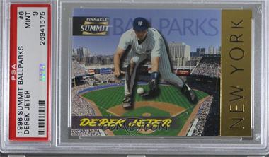 1996 Pinnacle Summit - Ballparks #6 - Derek Jeter /8000 [PSA 9 MINT]