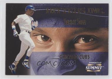 1996 Pinnacle Summit - Hitters Inc. #5 - Sammy Sosa /4000