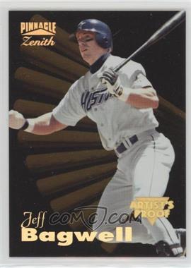 1996 Pinnacle Zenith - [Base] - Artist's Proof #24 - Jeff Bagwell