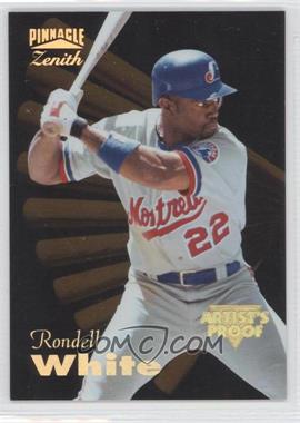 1996 Pinnacle Zenith - [Base] - Artist's Proof #4 - Rondell White