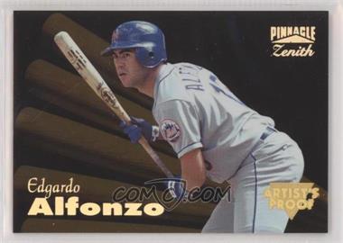 1996 Pinnacle Zenith - [Base] - Artist's Proof #65 - Edgardo Alfonzo