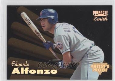 1996 Pinnacle Zenith - [Base] - Artist's Proof #65 - Edgardo Alfonzo