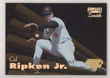 1996 Pinnacle Zenith - [Base] - Artist's Proof #76 - Cal Ripken Jr.