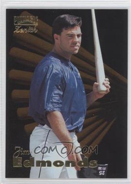 1996 Pinnacle Zenith - [Base] #26 - Jim Edmonds