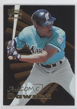 1996 Pinnacle Zenith - [Base] #44 - Andre Dawson