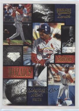 1996 Pinnacle Zenith - Mozaics #11 - Ray Lankford, Brian Jordan, Ozzie Smith