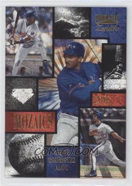 1996 Pinnacle Zenith - Mozaics #17 - Rondell White, Henry Rodriguez, Moises Alou