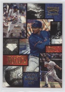 1996 Pinnacle Zenith - Mozaics #17 - Rondell White, Henry Rodriguez, Moises Alou