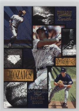 1996 Pinnacle Zenith - Mozaics #25 - Derek Bell, Jeff Bagwell, Craig Biggio