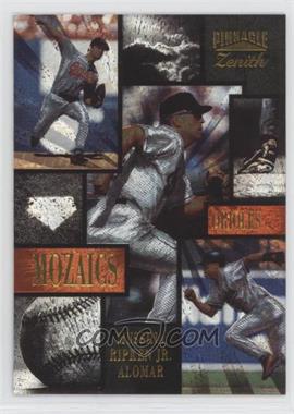1996 Pinnacle Zenith - Mozaics #8 - Mike Mussina, Cal Ripken Jr., Roberto Alomar