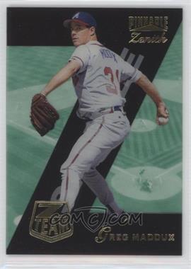 1996 Pinnacle Zenith - Z Team - Samples #5 - Greg Maddux