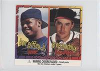 Ken Griffey Jr., Greg Maddux [EX to NM]