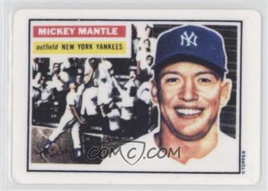 1996 R&N China Topps Porcelain Mickey Mantle Reprints - [Base] #135.3 - Mickey Mantle (Unnumbered) [Poor to Fair]