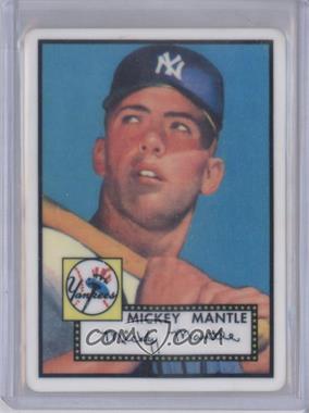 1996 R&N China Topps Porcelain Mickey Mantle Reprints - [Base] #311.1 - Mickey Mantle (Serial Number on Left)