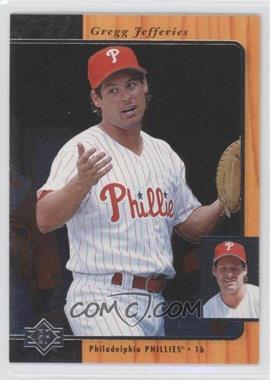 1996 SP - [Base] #145 - Gregg Jefferies