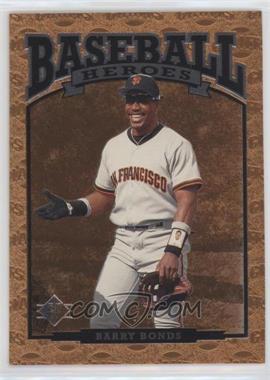 1996 SP - Baseball Heroes #84 - Barry Bonds