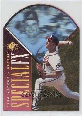 1996 SP - Holoview Special FX - Die-Cut #1 - Greg Maddux