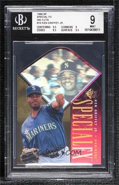 1996 SP - Holoview Special FX - Die-Cut #10 - Ken Griffey Jr. [BGS 9 MINT]