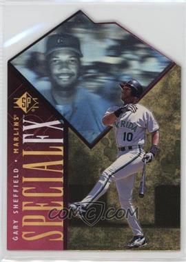 1996 SP - Holoview Special FX - Die-Cut #11 - Gary Sheffield