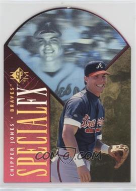 1996 SP - Holoview Special FX - Die-Cut #15 - Chipper Jones