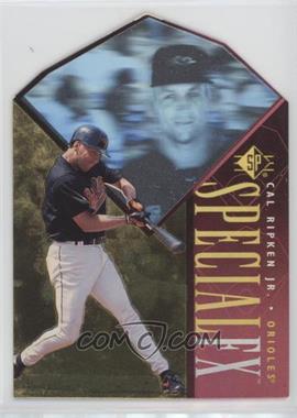 1996 SP - Holoview Special FX - Die-Cut #20 - Cal Ripken Jr.