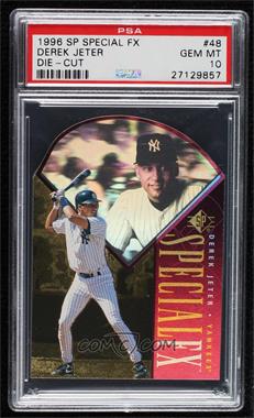 1996 SP - Holoview Special FX - Die-Cut #48 - Derek Jeter [PSA 10 GEM MT]