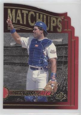1996 SP - Marquee Matchups - Die-Cut #MM6 - Mike Piazza