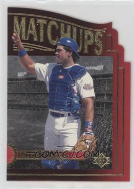 1996 SP - Marquee Matchups - Die-Cut #MM6 - Mike Piazza