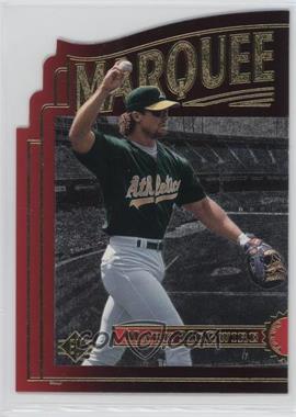1996 SP - Marquee Matchups - Die-Cut #MM7 - Mark McGwire