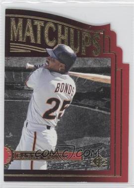 1996 SP - Marquee Matchups - Die-Cut #MM8 - Barry Bonds