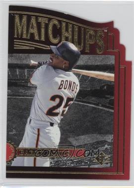 1996 SP - Marquee Matchups - Die-Cut #MM8 - Barry Bonds