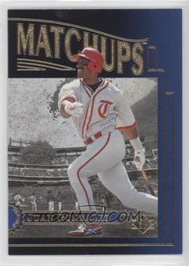 1996 SP - Marquee Matchups #MM14 - Juan Gonzalez