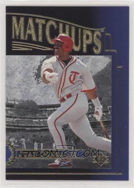 1996 SP - Marquee Matchups #MM14 - Juan Gonzalez