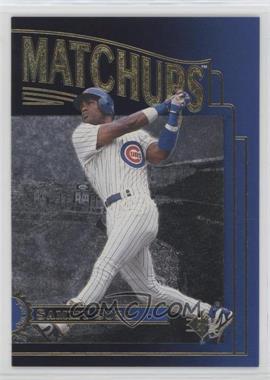 1996 SP - Marquee Matchups #MM16 - Sammy Sosa