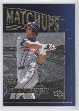 1996 SP - Marquee Matchups #MM18 - Chipper Jones