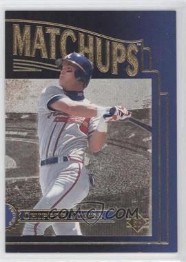 1996 SP - Marquee Matchups #MM18 - Chipper Jones