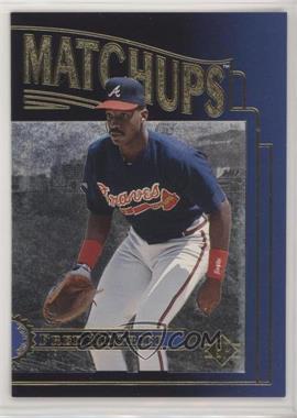 1996 SP - Marquee Matchups #MM20 - Fred McGriff