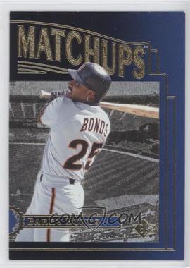 1996 SP - Marquee Matchups #MM8 - Barry Bonds