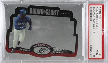 1996 SPx - Bound for Glory #1 - Ken Griffey Jr. [PSA 9 MINT]