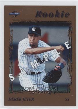 1996 Score - [Base] - Dugout Collection Samples #240 - Derek Jeter