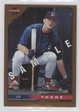 1996 Score - [Base] - Dugout Collection Samples #6 - Jim Thome [EX to NM]