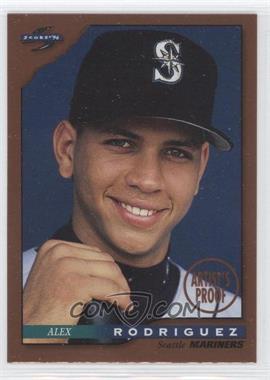 1996 Score - [Base] - Dugout Collection Series 1 Artist's Proof #19 - Alex Rodriguez